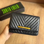 Bolsa Santa Lolla Metalizada Alça Transversal