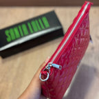 Bolsa Santa Lolla Clutch Envernizada Transversal