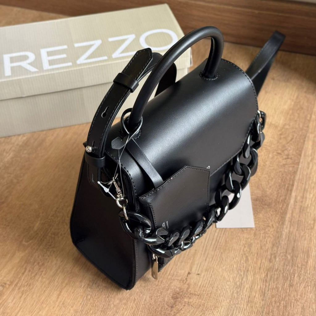 Bolsa Arezzo Satchel Média Translúcida