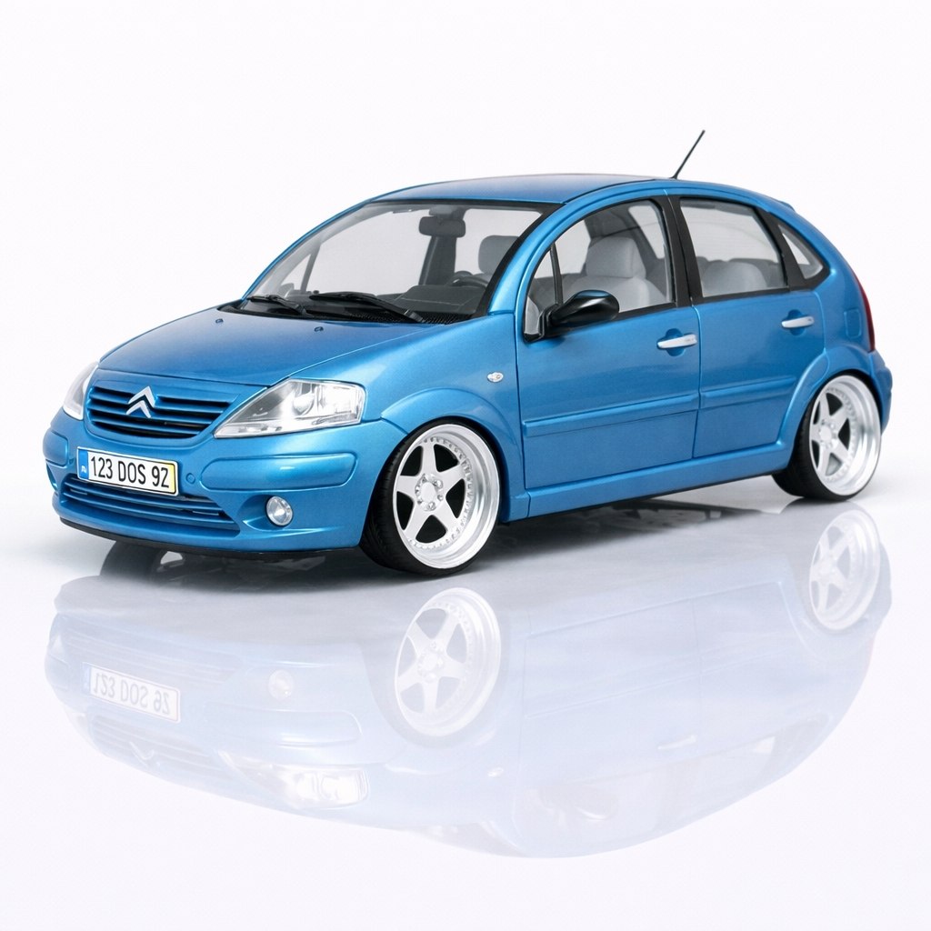 Citroën C3 Miniatura Colecionável Premium (1ª Geração)