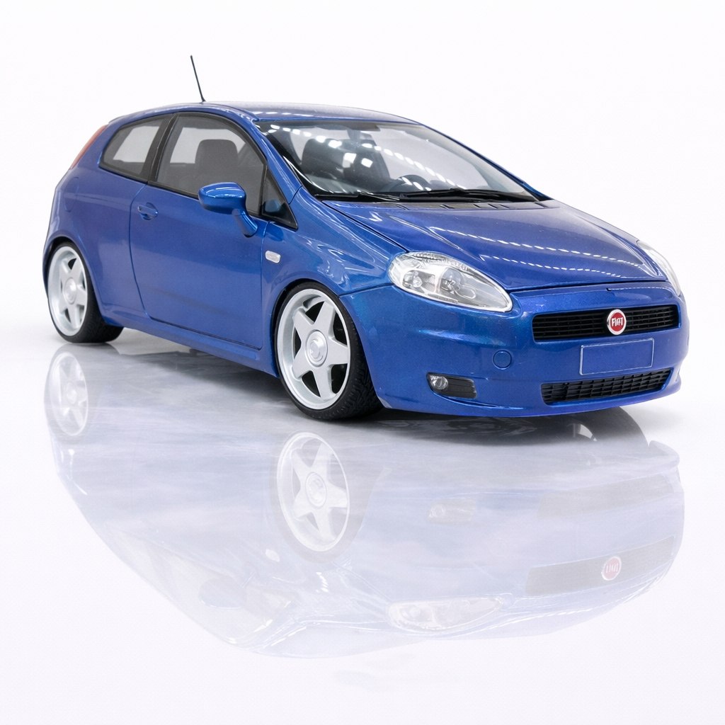 Fiat Punto Miniatura Colecionável Premium (Hatch)
