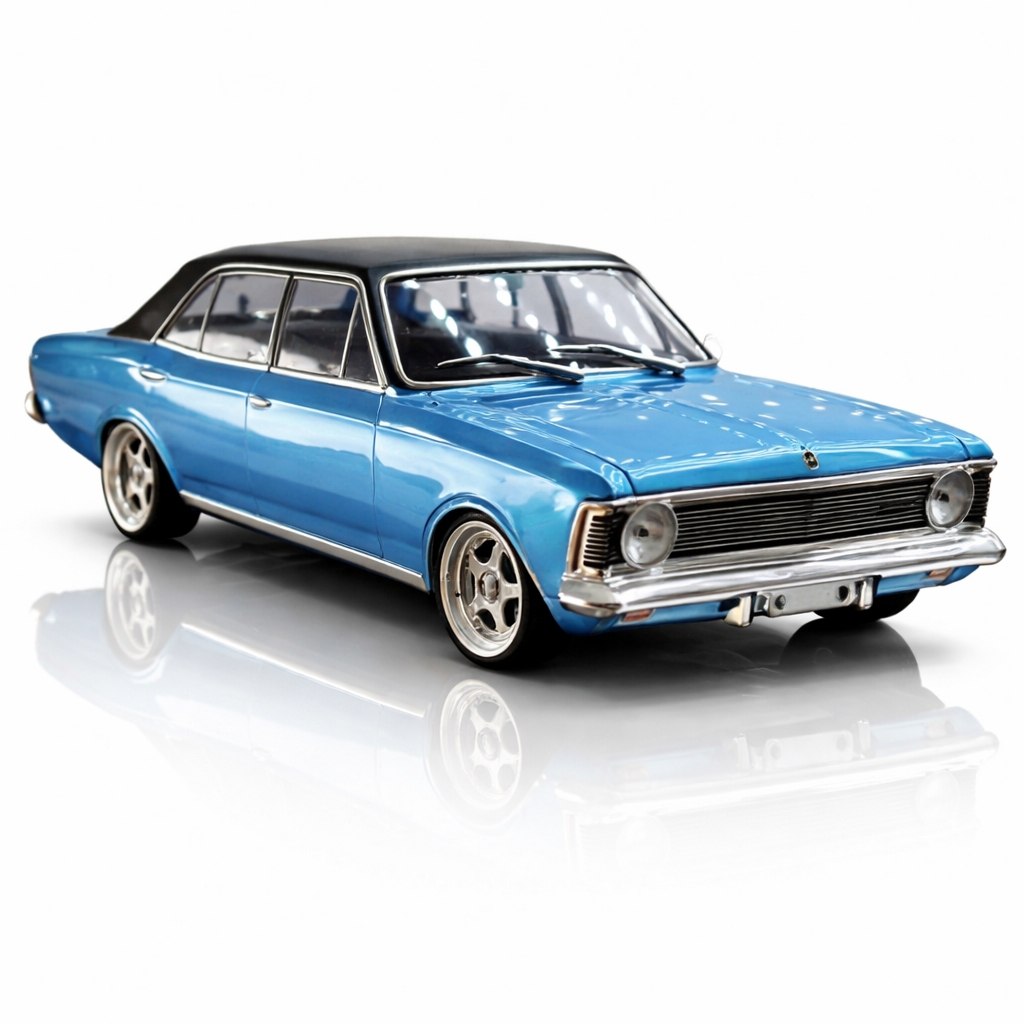 Chevrolet Opala Sedan Custom Miniatura Colecionável Premium